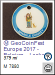 GeoCoinFest Europe 2017 – Lackey Tag (Sparkle Donkey)