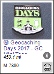 Geocaching Days 2017 - GC Mini Tags