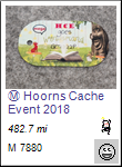 Hoorns Cache Event 2018